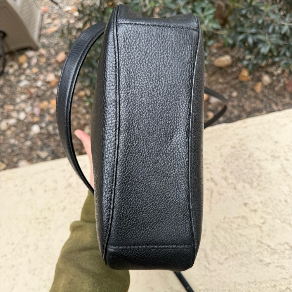 Kate Spade Black Pebbled Leather Shoulder Bag - Picture 4 of 8